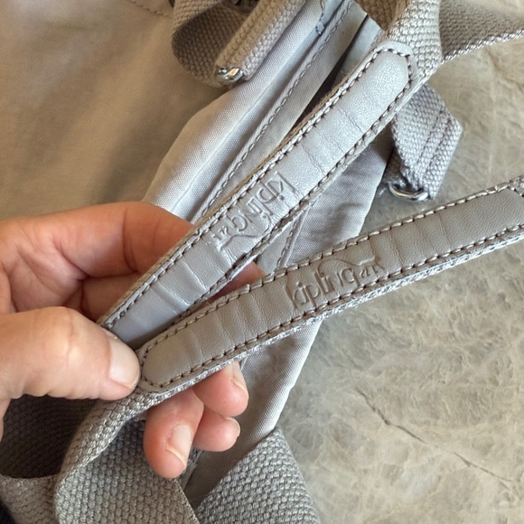 Kipling small gray tote bag - Picture 8 of 13